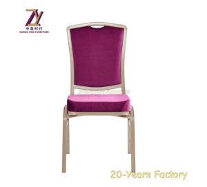 Le banquet empilable pourpre élégant préside élégant durable pour des événements de mariages d'hôtels - Product Image 2