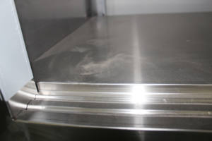 Table de travail en acier inoxydable robuste VICTORY KITCHEN avec étagère à trois niveaux, modèle VCT - Product Image 6