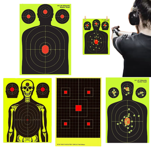 Custom Any Size Shooting <strong>Targets</strong> Paper Silhouette Reactive Splatter Shooting <strong>Target</strong> for Indoor and Outdoor Shooting Training - Product Image 2