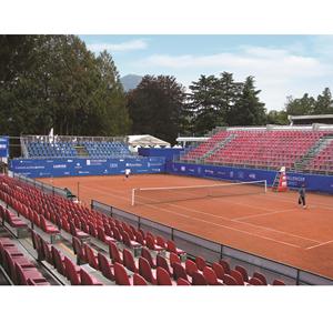 Hecho Italia Marca CETA Personalizable Acero galvanizado en caliente Prefabricado Durable Deportes Tribuna Estadio de fútbol Gradas 2M/1 - Product Image 1