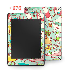 Autocollant en PVC pour Kindle Paperwhite 3 4, impression numérique, finition mate durable, peau protectrice de dessin animé - Product Image 5