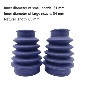 Mangueras de caucho corrugado personalizadas para uso automotriz e industrial Cubierta telescópica de alta elasticidad y a prueba de polvo - Product Image 3