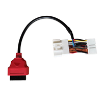 Cable de Diagnóstico OBD2 Autel para Tesla, Adaptador de Doble Cabeza para Model 3 Y EV, Arnés de Conector de 16 Pines para Escáner Autel