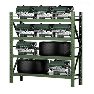 Medium Duty Cold Rolled Steel Metal Rack Shelf Warehouse Storage Rack Racking