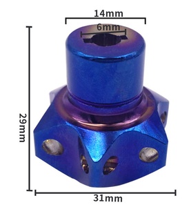 Accessoires pour moto, vente en gros de couvre-clés de moto multifonction en alliage d'aluminium antidérapant couleur titane - Product Image 2