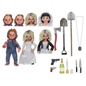 Child's Play El Alma de <span class=keywords><strong>Chucky</strong></span> Traje Doble de <span class=keywords><strong>Chucky</strong></span> Muñeco Figura de Acción de Chihuahua para Modelo Neca Juguetes - Product Image 6