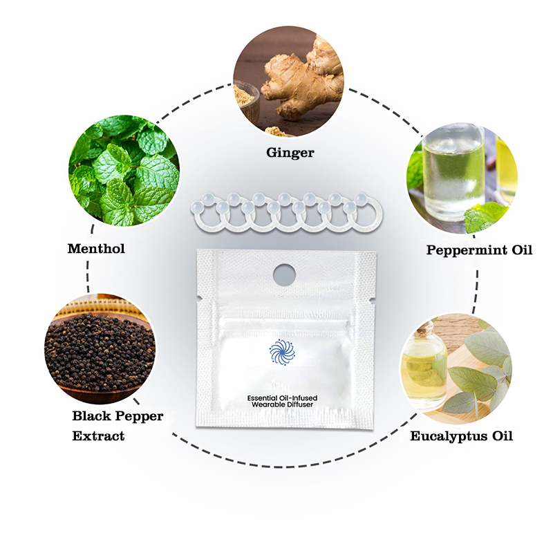 hot selling super slim slimming & detoxifying nose essential oil ring