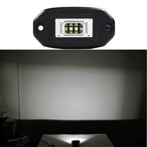 ไฟส่องสว่างแบบฝัง LED สำหรับรถออฟโรด SUV รถกระบะ ATV ไฟกันชน ไฟถอยหลัง สีขาว เหลือง แดง ชุดติดตั้งง่าย - Product Image 4