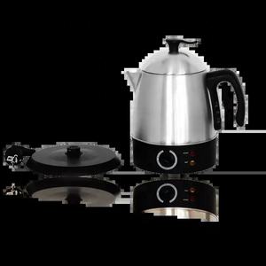 Théière <span class=keywords><strong>en</strong></span> acier inoxydable 0,7 L avec bouilloire électrique <span class=keywords><strong>en</strong></span> acier inoxydable <span class=keywords><strong>1</strong></span>,8 L, <span class=keywords><strong>2</strong></span> <span class=keywords><strong>en</strong></span> <span class=keywords><strong>1</strong></span>, cafetière traditionnelle turque - Product Image 5