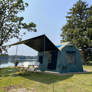 8.1 वर्ग मीटर चंदवा पोर्टेबल और वाटरप्रूफ हॉट टेंटे कैंपिंग गोफ्लैबल 9.5 वर्ग मीटर के साथ 10 - Product Image 5