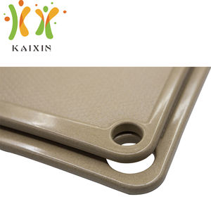 Tabla de cortar duradera de cáscara de arroz con asa para colgar fácilmente - Product Image 4