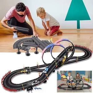 Circuit de course de voitures électriques 1:64 pour enfants, jouet pour garçons et filles de 6 à 12 ans, meilleurs cadeaux - Product Image 2