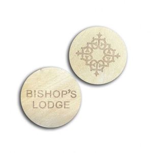 Moneda de Madera para Carrito de Compras, Fabricada en Europa - Product Image 4
