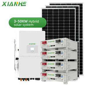 ระบบโซลาร์เซลล์ไฮบริดแบบออฟกริด ลดราคาพิเศษ 5KW 10KW 20KW 30KW 10KVA ระบบออลอินวันสำหรับบ้านทั้งหลัง - Product Image 1