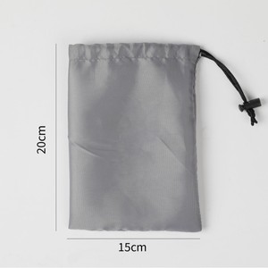 Almohada de Viaje Inflable Redonda Moderna y Simple, Bolsa de Almacenamiento de Poliéster de Color Sólido, Estuche Compacto para Uso Portátil - Product Image 3