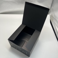 Boîte faite sur commande de paquet de chapeau avec le carton rigide vernissant la finition recyclable