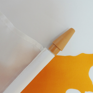 Poliéster al por mayor 30x45 bandera para agitar con la mano logo personalizado banderas todos los países - Product Image 2