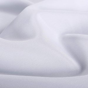 Wholesale Cheap Custom Fitted <b>Round</b> Woven Polyester White Wedding Tablecloths for Events 150-200gsm High Quality - Product Image 3