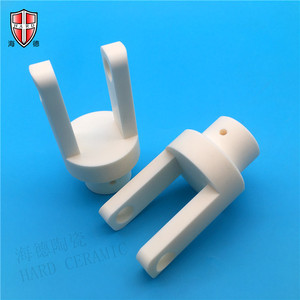 99 joint de pièce en céramique d'alumine résistance à haute température tête de lampe industrielle support de câblage d'isolation en céramique de précision - Product Image 2