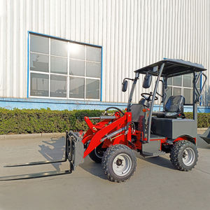 China Wielladers 0,5t 0,9t 1t 1,2t Elektrische Compacte Converter Kleine Hoge Kwaliteit Mini Machines Wiellader - Product Image 6