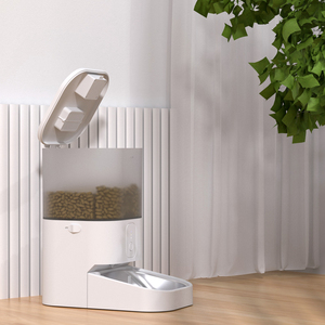 Akıllı WiFi mobil uygulama katlanabilir katı aşk Pet besleyici 6L kontrol taşınabilir çok fonksiyonlu otomatik kedi maması dağıtıcı kamera - Product Image 5