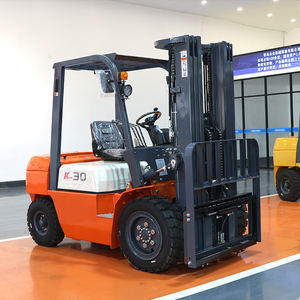 En stock Entrega rápida 3 toneladas 4 toneladas Elevación 4500mm Apilador Carretilla elevadora portátil diesel con otros accesorios - Product Image 1