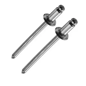 Fabricant chinois de rivets en acier inoxydable sur mesure, type à extrémité ouverte, tête ronde, rivets à tête bombée en aluminium, rivets aveugles de 6 mm - Product Image 2