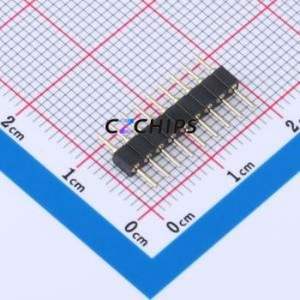 XDZ200C-1-09-Z-2.8-G1 Pin Header Through hole Component (THT),P=2mm Connector 1x9P 2mm 2mm Round Pin - Product Image 1