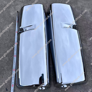 ฝาครอบกระจกมองข้างโครเมียมพลาสติกคุณภาพสูง GHCD สำหรับรถบรรทุกฮีโน่ โดมิเนเตอร์ <span class=keywords><strong>500</strong></span> อีซูซุ นิสสัน รุ่น GH01-8055 ขนาด 60*23 - Product Image 3