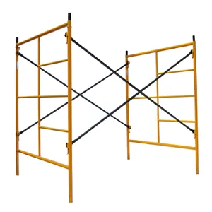 Sistema de escada andamio para construção e vendas, sistema de aço metálico tipo escada com andamio