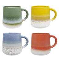 Tasse en céramique de glaçure de réaction mignonne tasse de thé expresso en porcelaine écologique pour les fêtes à la maison mariages accessoires de mariage cadeaux