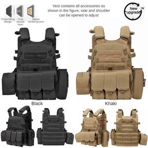 Venta caliente ajustable MultiCam Plate Carrier desmontable Tactico camuflaje chaleco senderismo equipo táctico peso ligero chaleco táctico - Product Image 3