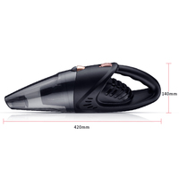 106W 8A 12V DC 4300pa Auto-Staubsauger Haushaltsreiniger Waschbarer HEPA-Filter Reinigungswerkzeug Kabelgebunden