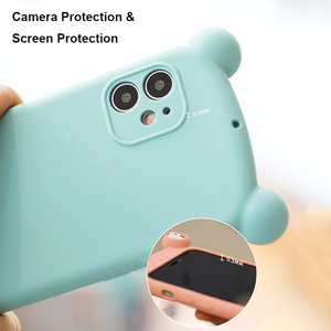 Funda de silicona líquida <span class=keywords><strong>para</strong></span> auriculares <span class=keywords><strong>para</strong></span> for <span class=keywords><strong>Airpods</strong></span> <span class=keywords><strong>pro</strong></span> funda <span class=keywords><strong>para</strong></span> for <span class=keywords><strong>iPhone</strong></span> <span class=keywords><strong>11</strong></span> <span class=keywords><strong>Pro</strong></span> <span class=keywords><strong>Max</strong></span> - Product Image 1