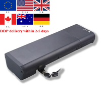 36v 48v 10.4ah 10.5ah 12ah 14ah Porte-bagages arrière Type 18650 Batterie lithium pour vélo électrique Batterie pour vélo électrique