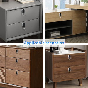 Khóa tủ quần áo thông minh với mật khẩu, quẹt thẻ và cung cấp năng lượng kép - Product Image 4