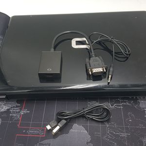 Adaptador Vga a HDMI con audio para ordenador portátil, salida HDMI, material ABS - Product Image 1