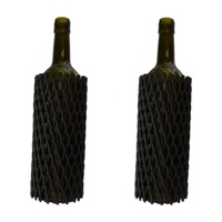Filet de protection de bouteille de vin en mousse de fruits végétaux