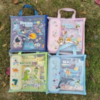 Coffret Cadeau Fête des Enfants pour Étudiants : Trousse à Papeterie Thème Animaux avec Fournitures d'Apprentissage, Étui à Stylos et Crayons