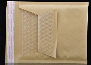 Aangepaste Bubble Kraft Bruine Papieren Verzendzak Envelop Gemakkelijk Te Breken Verpakking Mailer Waterdichte Tas - Product Image 4