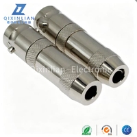 Conector BNC Hembra Roscado Tipo de Acoplamiento BNC Sin Soldadura