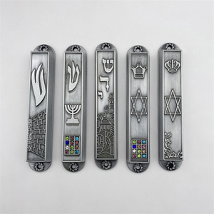 Judaica Mezuzah Israël Hanoukah Cadeau Mezuzah Jewish Door <span class=keywords><strong>Mezuza</strong></span> - Product Image 4