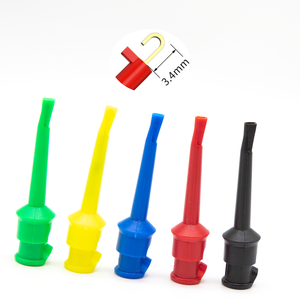 Multimeter-Messleitungsset aus reinem Kupfer, 56 mm, Testhaken mit ABS-Isolator - Product Image 2