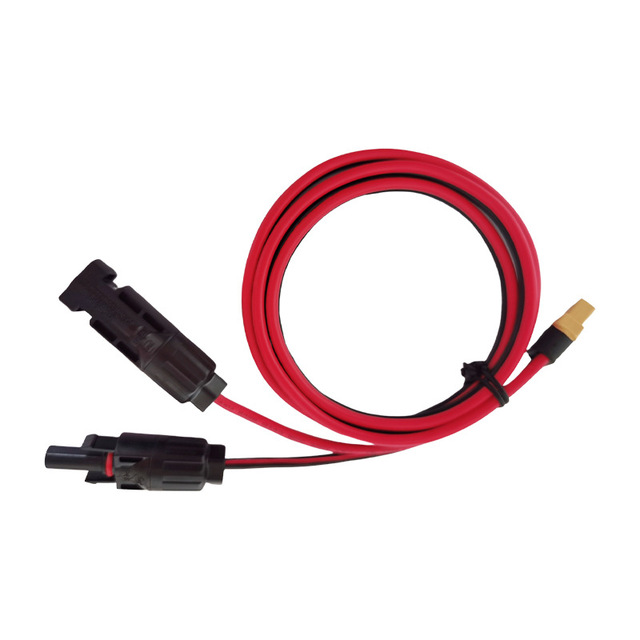 Original Genuine XT60 Female to MC-4 Solar Connector Cable for Solar Panels, Energy Storage Power Supply, and Charging