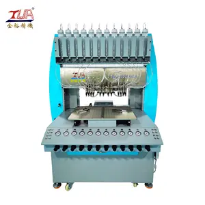 automatic filling machine for liquid silicone rubber and pvc material instead of manual