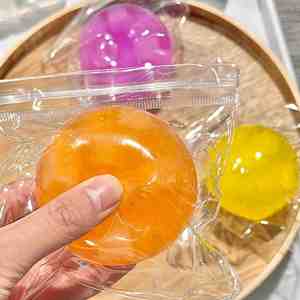 ลูกบอลบีบคริสตัลรูปน้ำแข็ง ของเล่นบีบคลายเครียด ของขวัญสำหรับเด็กและผู้ใหญ่ สร้างบรรยากาศแห่งความสุข - Product Image 3