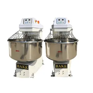 Automatic Industrial Bread Dough Spiral Mixer Machine 60 Litre Dough Mixers