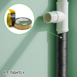 CF-FLEX materiali insonorizzanti NBR + autoadesivo con nastro di rinforzo nastro isolante materiale ausiliario - Product Image 3