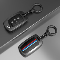 Étui de clé de luxe en alliage de zinc Baojun OLIVER pour voitures compatibles 510/730/310W/200E100/560/530/630, coque de protection intégrale avec boucle