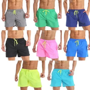定制标志夏季快干沙滩冲浪板短裤高品质霓虹男士泳裤空白2022